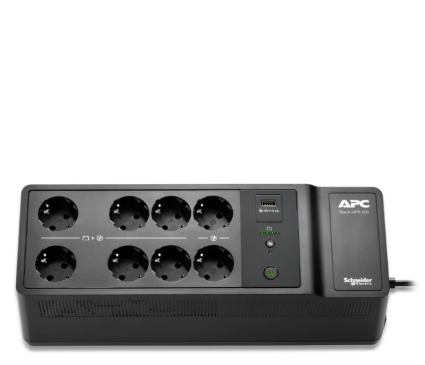 APC BE500G2-GR APC Back-UPS 500VA 8 schuko outlets - 1272259 - zdjęcie 3